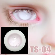 14mm 16mm light no pupil BJD Eyes Eyeballs for 1 3 1 4 1 6 BJD