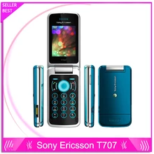 T707 débloqué original Sony Ericsson T707 mobile téléphones 3G bluetooth lecteur mp3 3.2MP caméra un an de garantie
