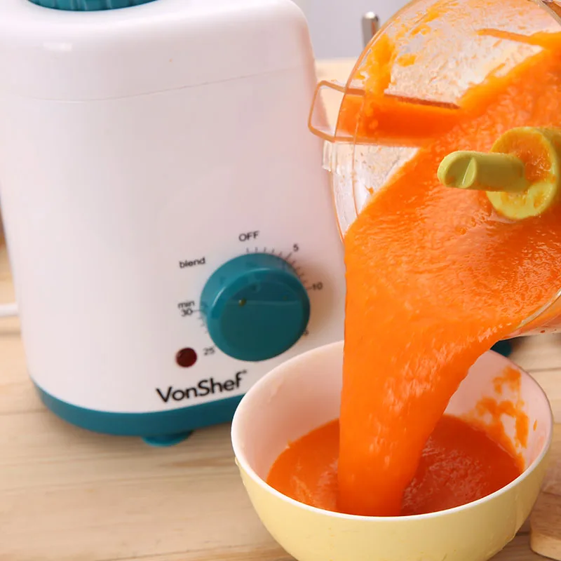 

220V Multifunctional Electric Blender Baby Food Cooking Machine Stewing And Mixing Machine With Heating Function