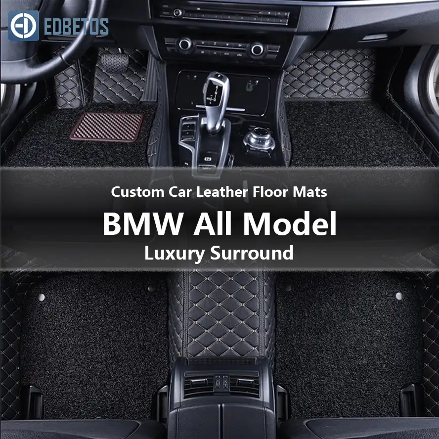 Custom Car Leather Floor Mats For Bmw All Models F10 F01 F25 F30