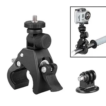 

for GoPro Accessory Quick Clip Bicycle Bike Mount with Tripod Adaptor for gopro Hero6 5 4 3 3+ 2 1 Cameras DV
