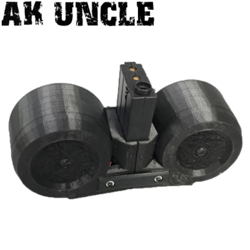 

AK Uncle gel ball gun MKM2/M4/SCAR generic double-drums magazine accessory