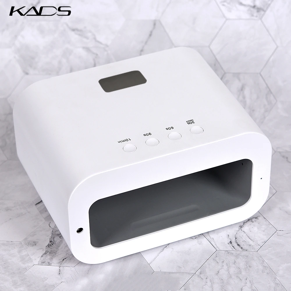 Светодиодная УФ лампа для ногтей KADS 90 Вт Сушилка красный светильник ухода за