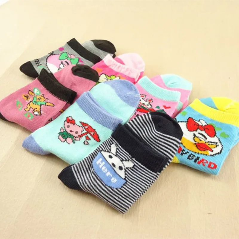 

1PC promotion hot sales low price promotion children many style breathable unisex color random send cotton socks
