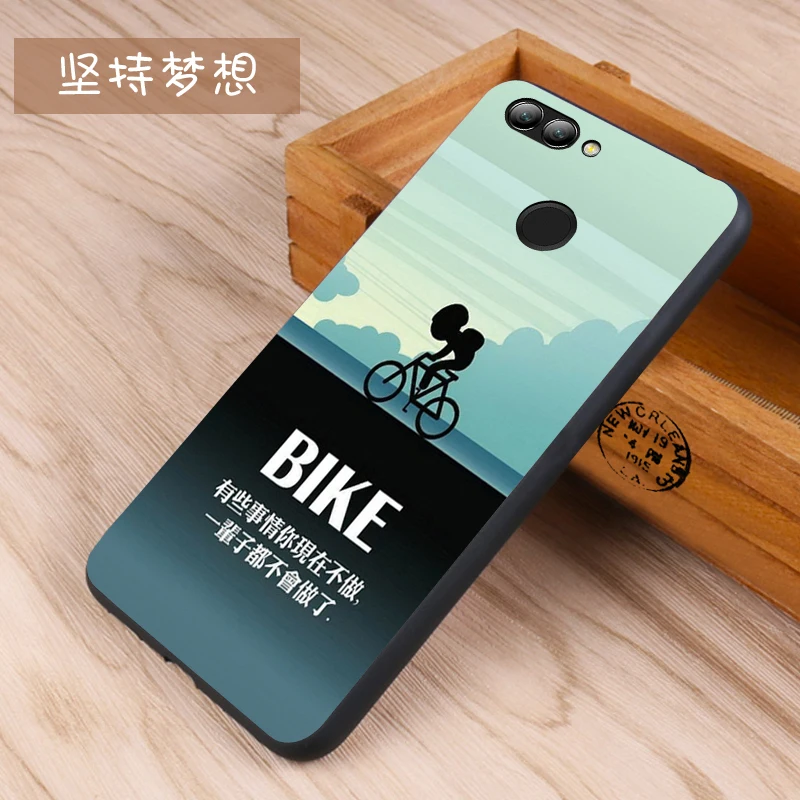 Huawei nova 2 Case Original Cover for Huawei nova 2 Bag Case Cover Skin Wolf Fish Skull nova 2 Fundas 100% 9
