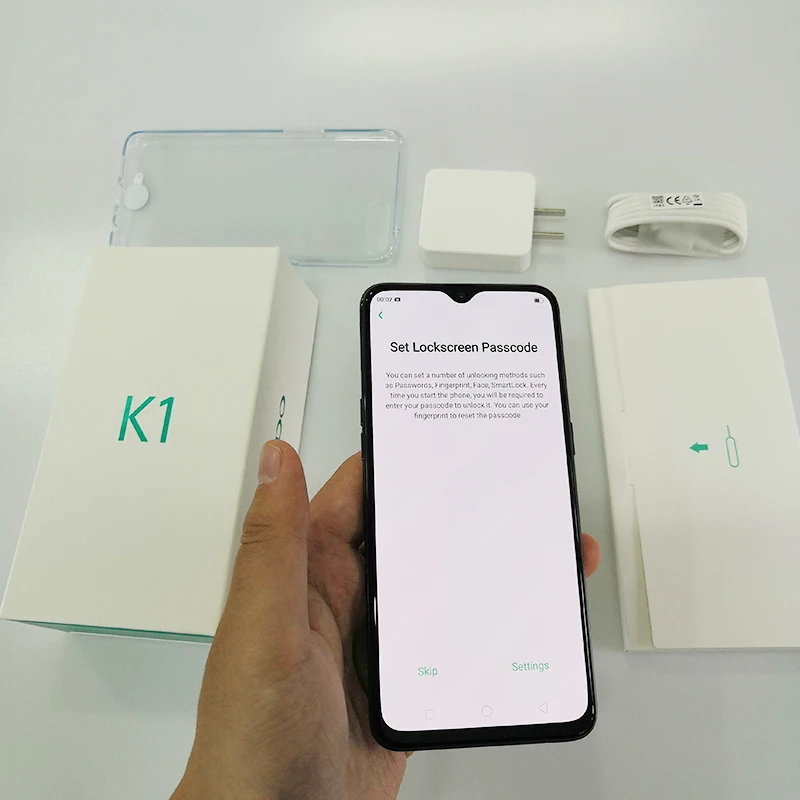 OPPO K1 Global Rom 6," полный экран 3500 мАч отпечаток пальца+ лицо ID 2340x1080 Восьмиядерный 25MP+ 16MP смартфон подлинный Официальный