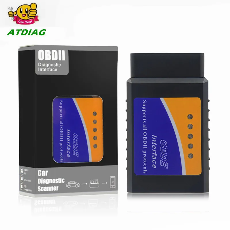 WIFI OBDII ELM327 V1.5 Bluetooth PIC18F25K80 чип работает дизельные автомобили аппаратные средства