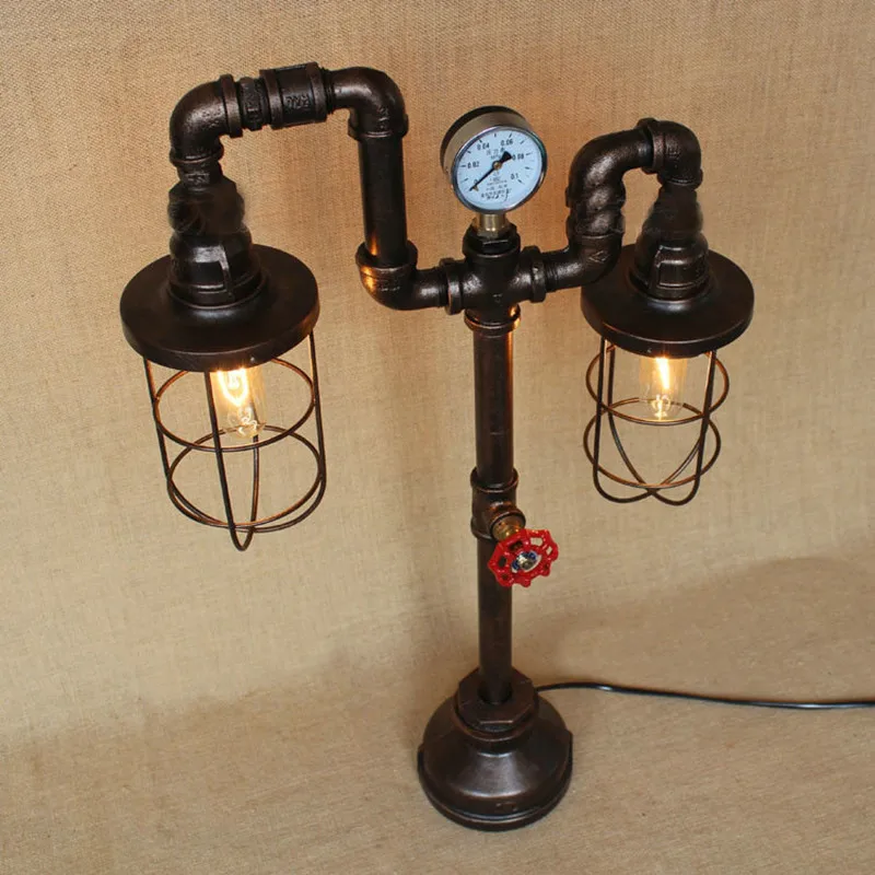 Water Pipe Table Lamps 12