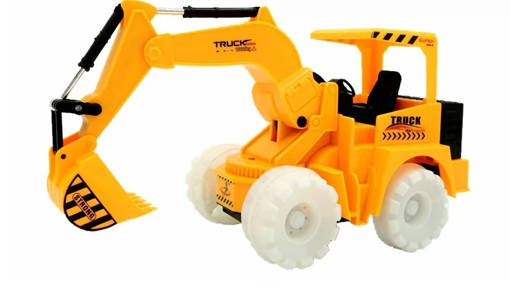 Electronic Educational Electric Music Lights Simulated Mining Bulldozer Digging Truck Of Remote Control Toys For Child Boy Gift