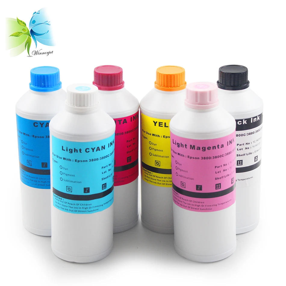WINNERJET сублимационные чернила для принтера Epson Stylus Pro 3800 3880 3800c 3890 3850|sublimation ink for