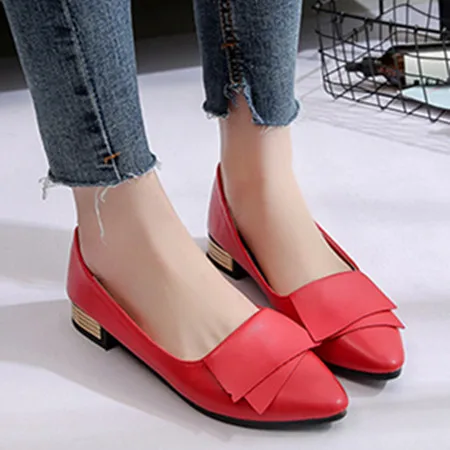 

women flats loafers leather women shoes platform shoes casual office lady korean slip-on pointe shoes spring soft scarpe donna