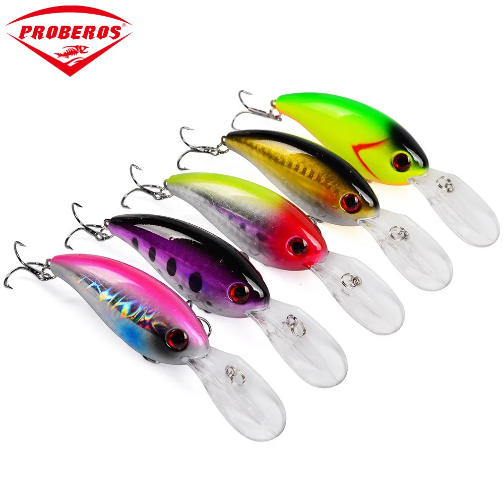 

1pc Japan Mini Crankbait Sea Fishing Bait 100mm/14g Saltwater Topwater Crazy Wobbler Trolling Isca Artificial For Beginners Bait