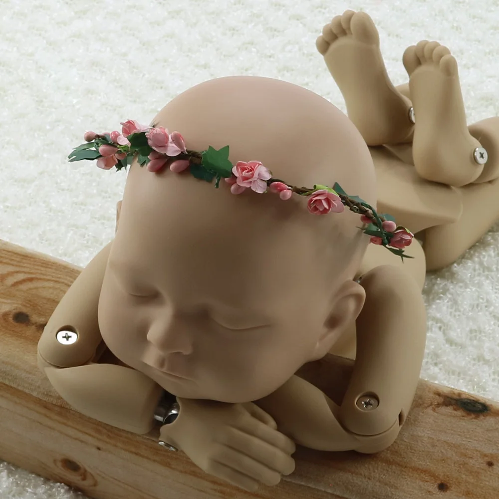 Don& Judy реквизит для фотосъемки новорожденных детские аксессуары для волос Детские повязки на голову для фотосессии для маленьких мальчиков и девочек Детская повязка на голову с цветочным рисунком