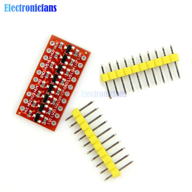 

8 Channel I2C IIC Logic Level Converter Module Bi-Directional Module Step Up 3.3V To 5V For Arduino