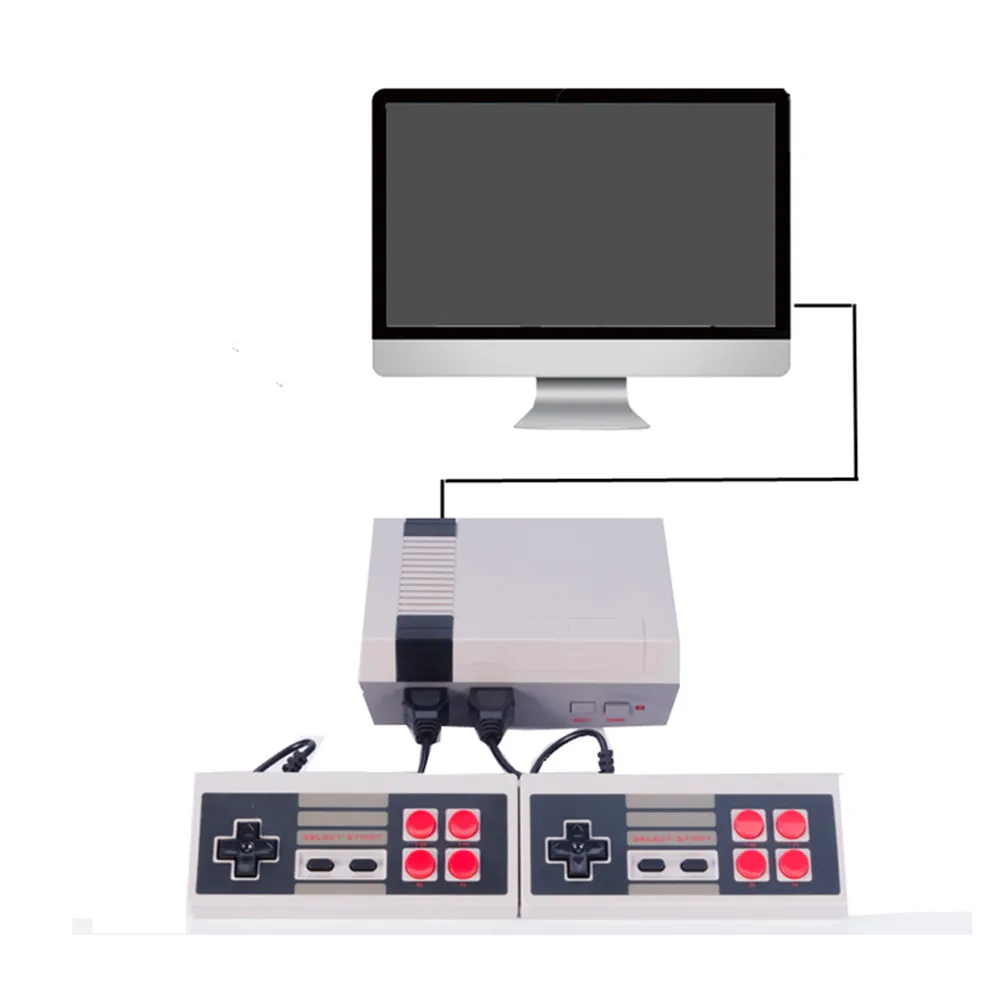Игровая мини консоль с HDMI портом 8 бит ретро для видеоигр 621 встроенных