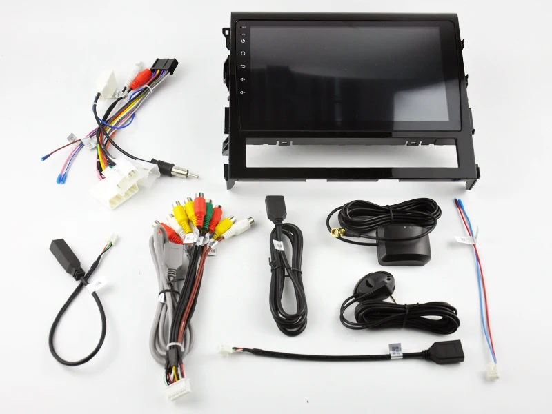 Top WITSON 9" FULL HD TOUCH SCREEN Android 9.0 Octa-Core Car GPS Multimedia Navigation for TOYOTA LANDCRUISER 2016 Car DVD Player 3