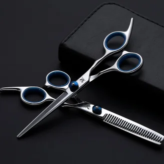 

by dhl or ems 100pcs Stainless Steel Scissors Salon Cutting Thinning Hairdressing Shears Regular Flat Teeth Blade Styling new