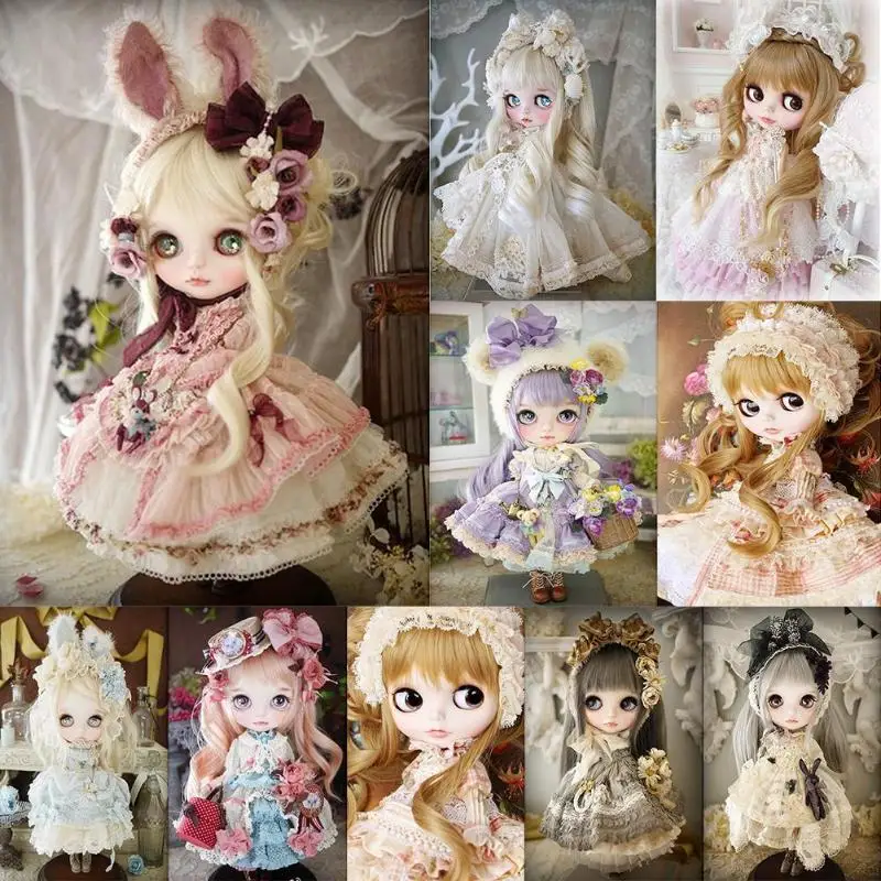 

5D DIY Full Drill Diamond Painting Doll Embroidery Mosaic Craft Kits Decor