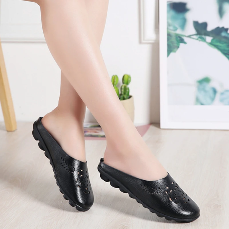 Oxfords Hollow out Flats Shoes Women Comfortable Flat Air