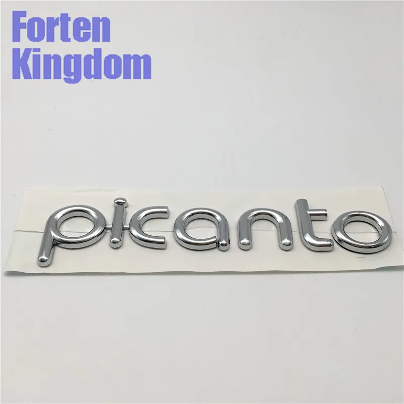 Picanto chrome badge 03