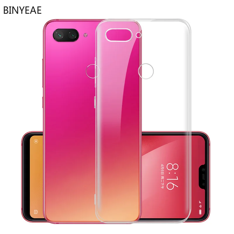 Ультратонкий Прозрачный чехол для Xiaomi 8 и Redmi модели мягкий TpuFitted
