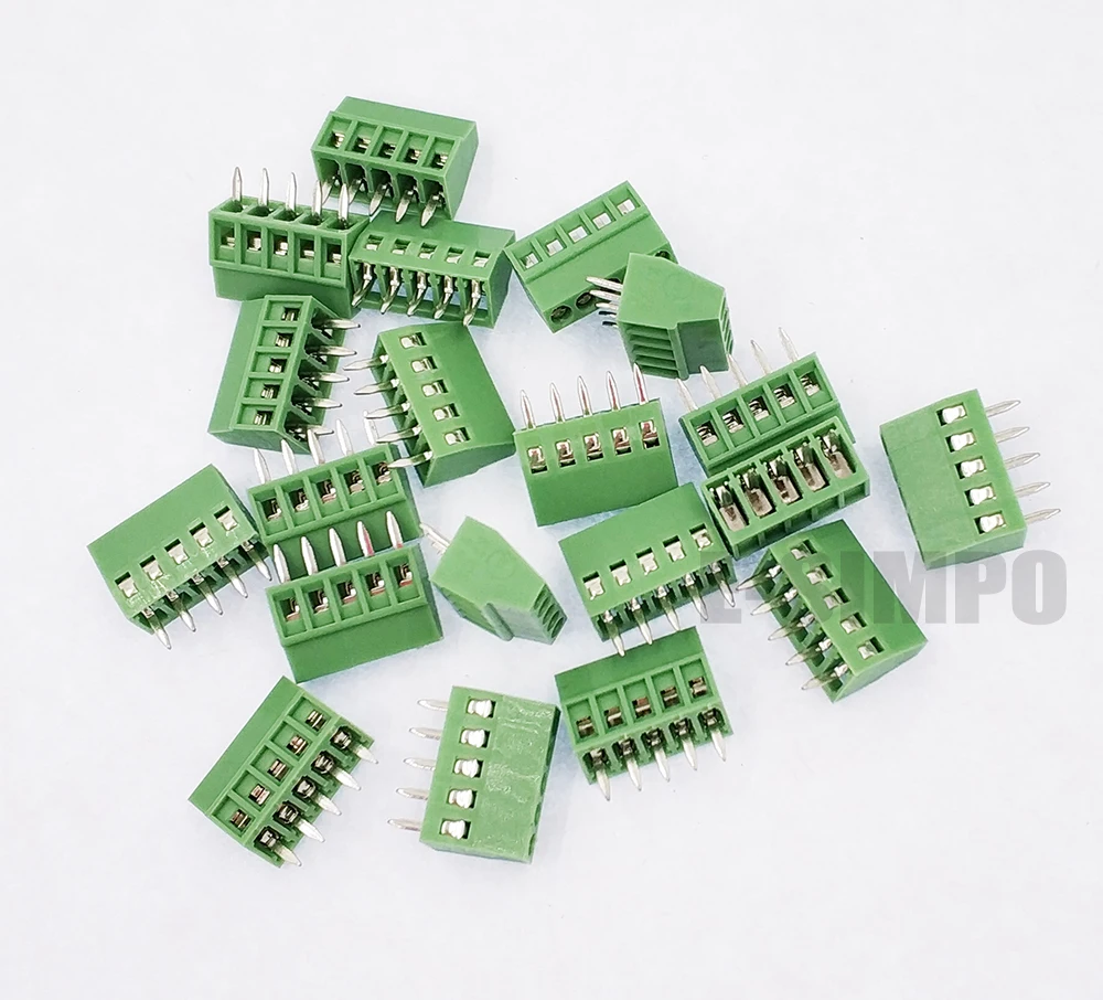128 2.54-5p pcb screw terminal block...