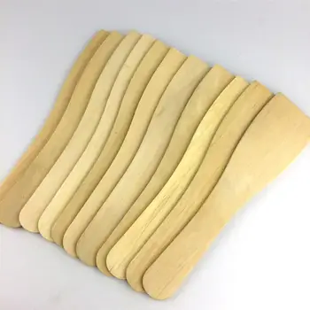 Heat Resistant Wooden Spatulas Set 2