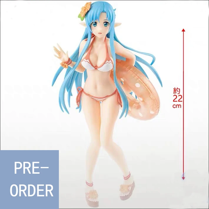 Presale July Sword Art Online Figure EXQ Memory Defrag Figure Asuna # 2 model Figurals
