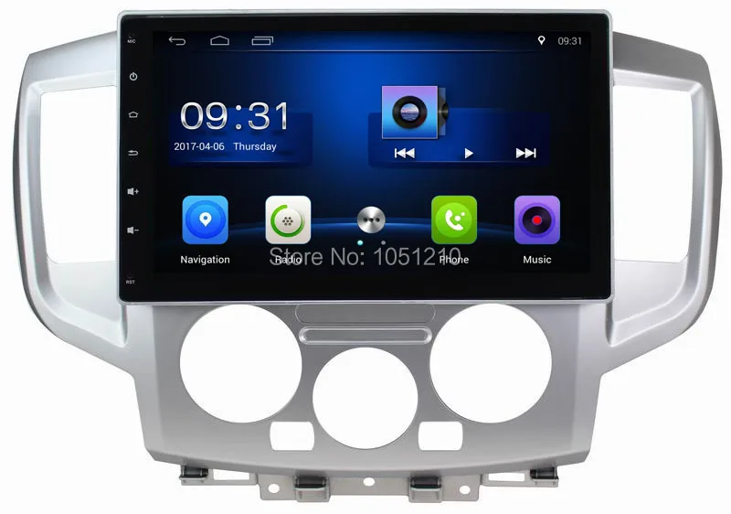 

Ouchuangbo car audio stereo radio for Nissan NV200 support BT aux swc USB android 8.1 1080p video player