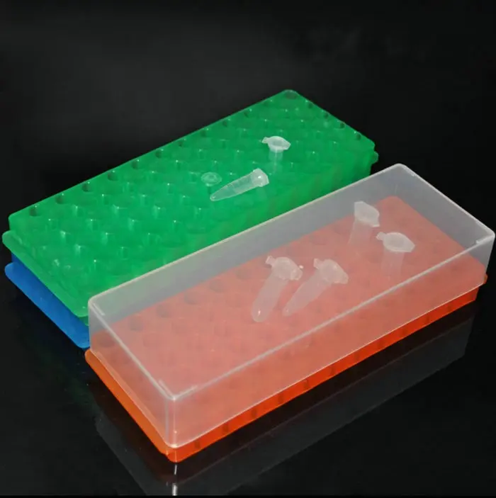 2pcs Lab Plastic 0.5ml / 1.5ml / 2ml Double Side Reversible Different Holes Centrifuge Tube Rack Pipe Holder 2pcs Lab Plastic 0.5ml / 1.5ml / 2ml Double Side Reversible Different Holes Centrifuge Tube Rack Pipe Holder
