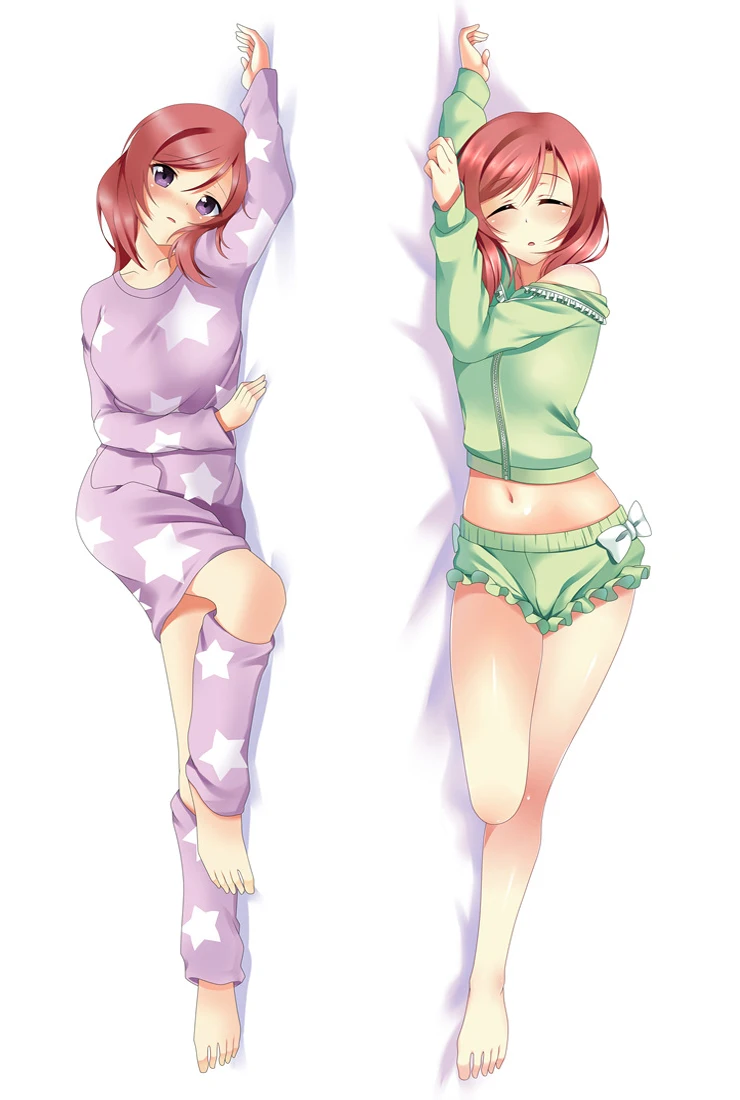 

Японское аниме Lovelive! Наволочка для подушки Nishino Maki 150x50 см 512018