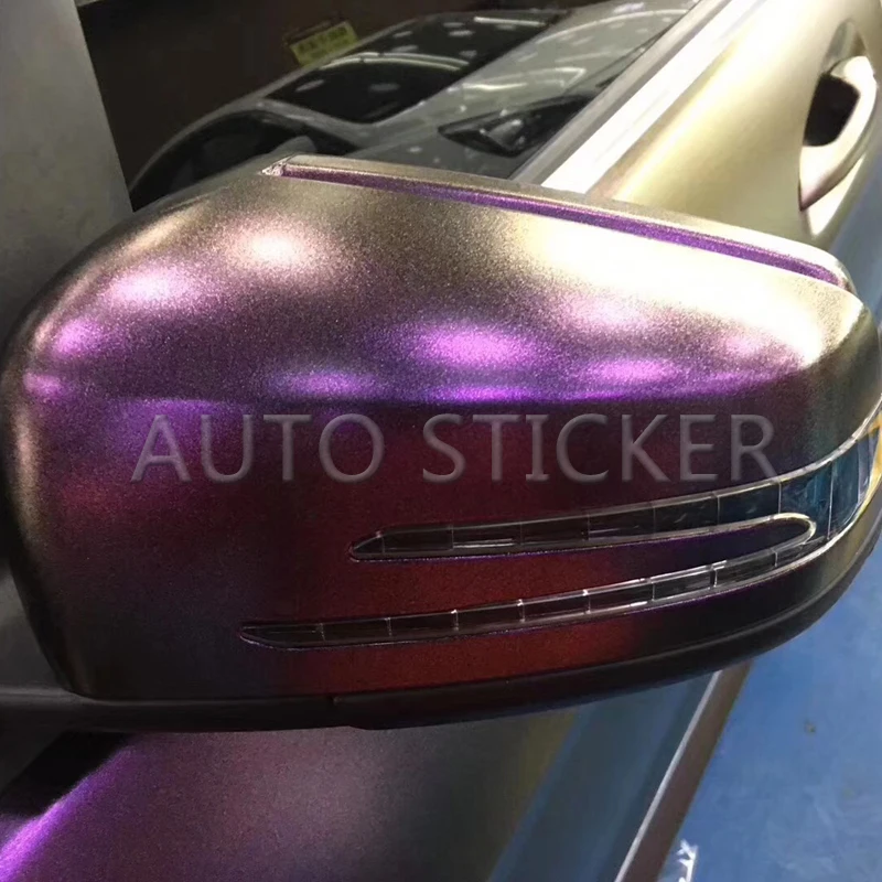 metallic chameleon car wrap 1
