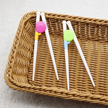 

Kids Baby Chopsticks Children Learning Training Education Chopstick Reusable