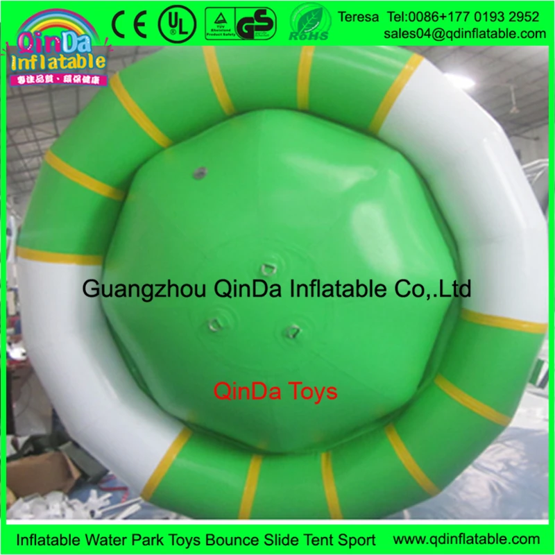inflatable water trampoline jumping spining top12