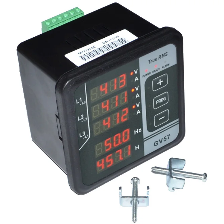 

GV57 Three-phase Generator Digital Multifunctional Meter Current/Voltage /Frequency Tester Free Shipping 12001846