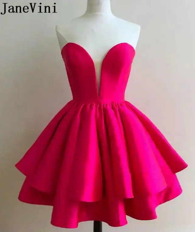 hot pink gala dress