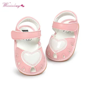 

Cute Lovely Baby Baby Clogs Cute Soft Bottom Non-slip Baby Princess Shoes Baby Girls Love Kids Shoes New