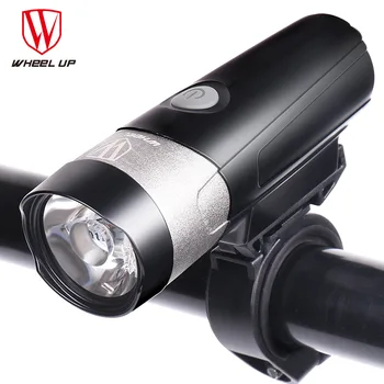 

WHEELUP Bike Light USB Rechargeable Flashlight For Bicycle Bicycle Headlight Front Light Set MTB LED Cycling Front Lamp