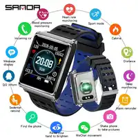SANDA New Fitness Heart Rate Smart Watch Men Blood Pressure Smartwatch Waterproof Sport Watch Women for IOS Android Clock