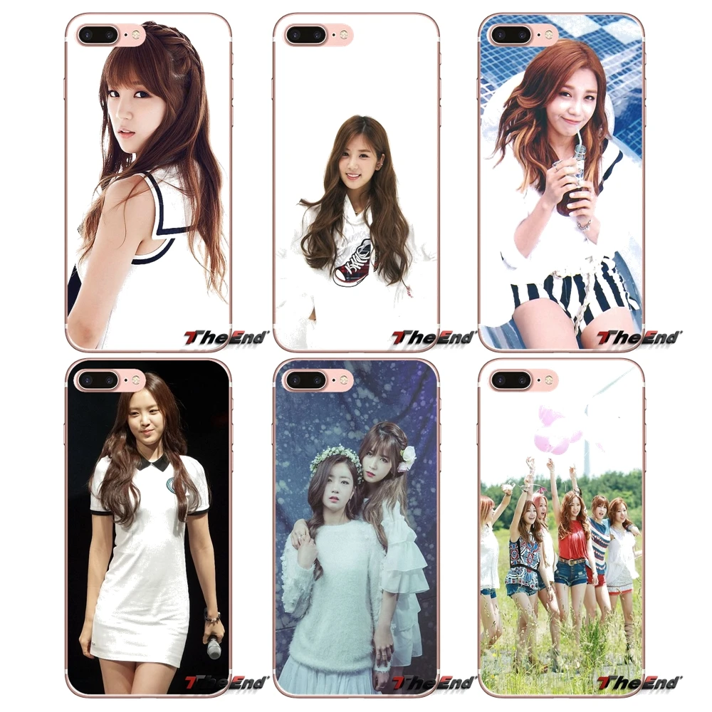 Apink A Pink Jung Eun Ji KPOP корейский чехол для iPhone X 4 4S 5 5S 5C SE 6 6S 7 8 Plus Samsung Galaxy J1 J3 J5 J7 A3 A5 2016 2017
