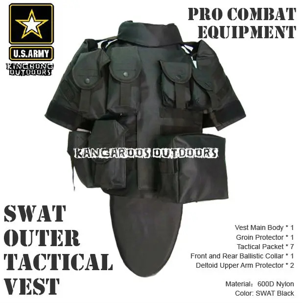ACU OTV MOLLE Compatible Modular Military Tactical Vest sets Combat