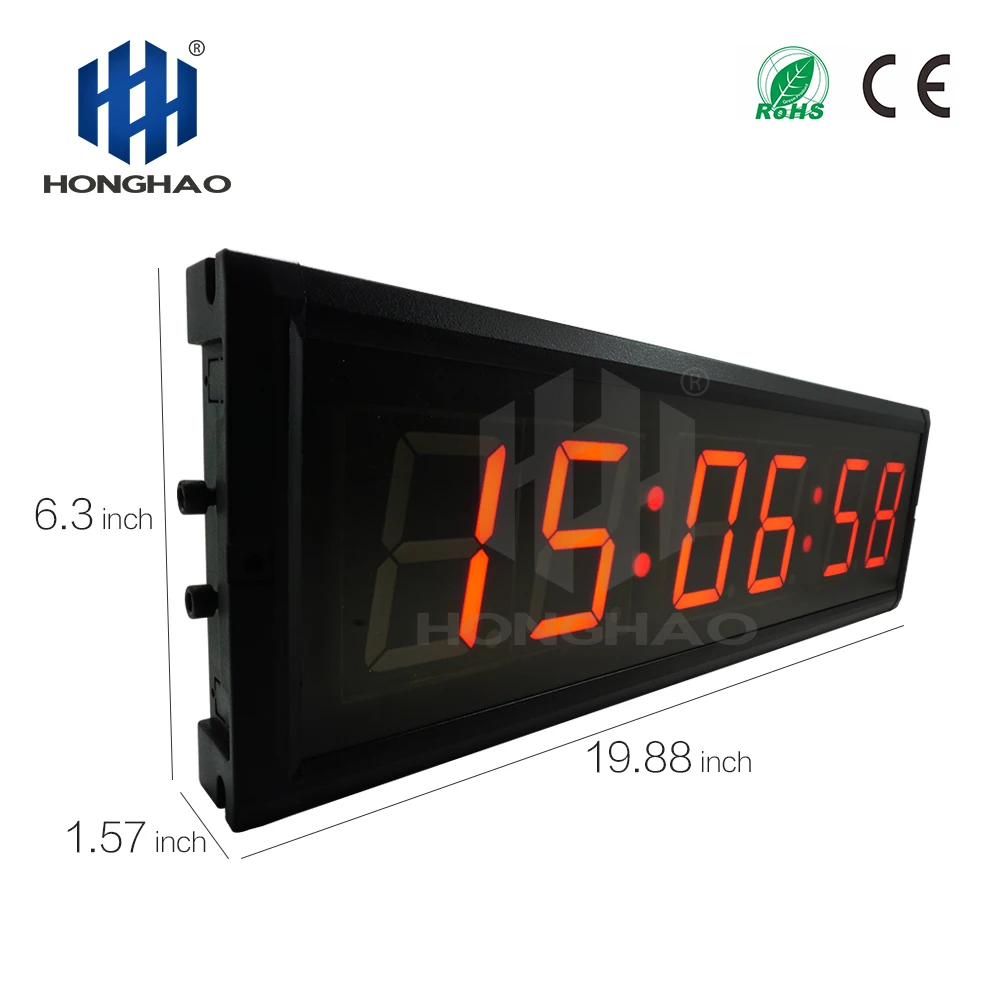 Honghao LED Таймер Часы таймер с обратным отсчетом многофункциональный домашний