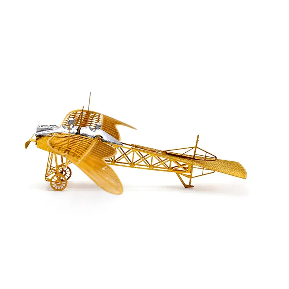 

1:160 Simulation Mini Pigeon Retro Aircraft Building Block Toy For Children DIY Metal Assembled Model Toy Decoration Gift