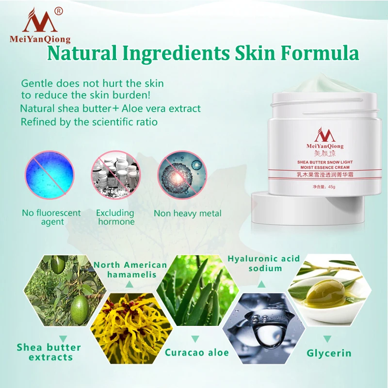 Jual Shea Butter Snow Light Moist Essence Cream Hamamelis Virginia Rasa Air Lembab Teliti Kulit Perawatan Peremajaan Krim Malam