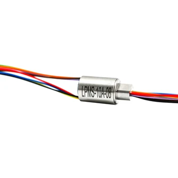 

Miniature Slip Ring Small Capsule Connector Low Level Control Signals Stable Performance For Ratating Stage Lighting