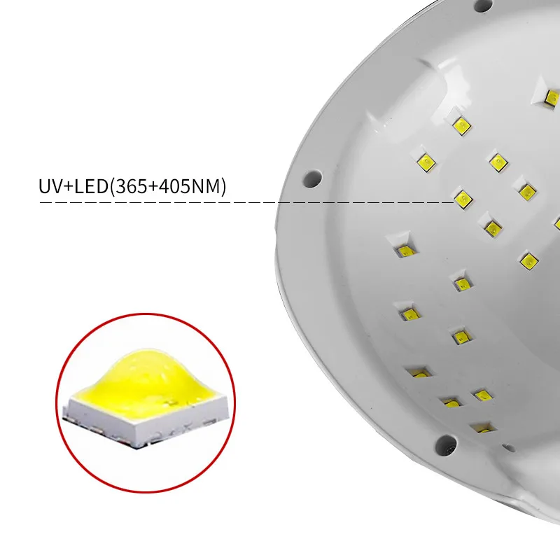 Новинка 2019 УФ лампа SUN UV 48 Вт Светодиодный для ногтей Сушилка в форме регби