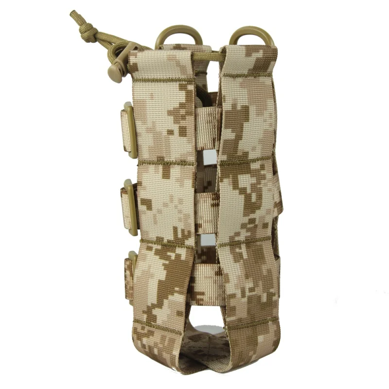 Тактическая Сумка для бутылки с водой военная система Molle сумка чайника походов