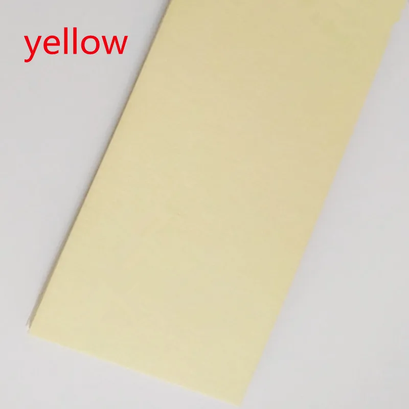 50 шт. лазерная резка поздравительные открытки винтажные бумажные открытки юбилей день рождения 7ZSH256 - Цвет: yellow
