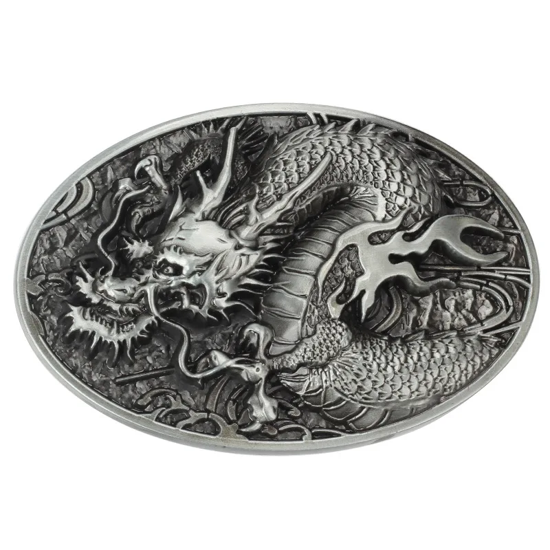 

The stereo modelling of dragon belt buckle