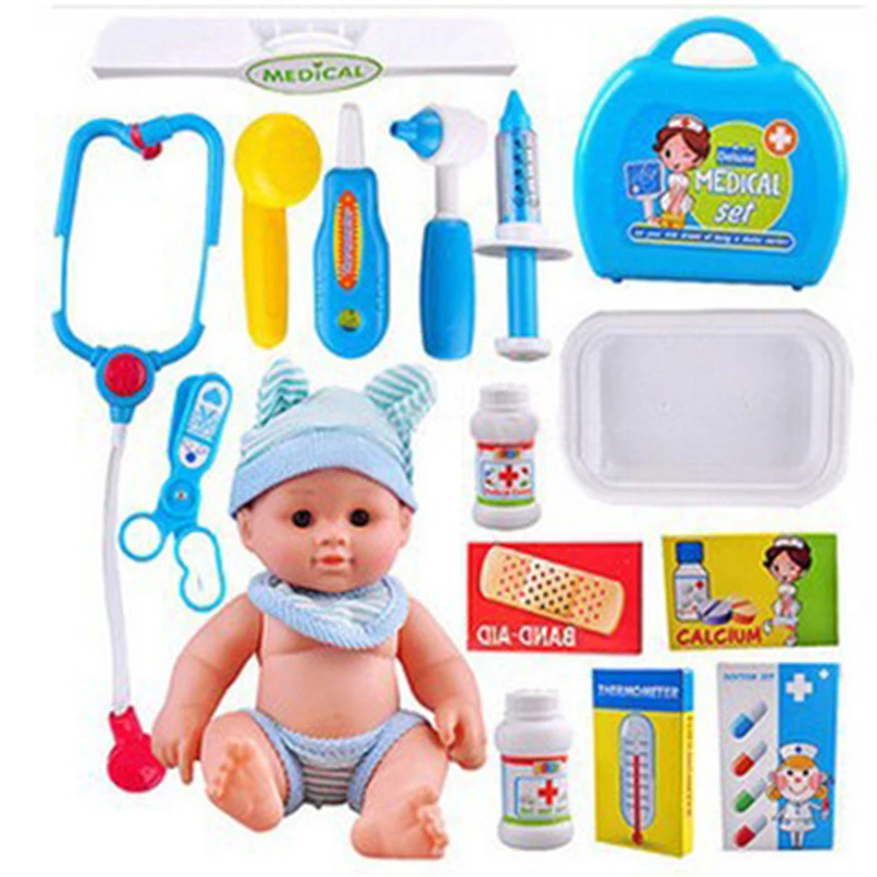 

1 Set Doctor Medical Kit Pretend Play Toys For Doctor Play Set Children's Pretend Play Medical Kit Toys For Girls Children Gifts